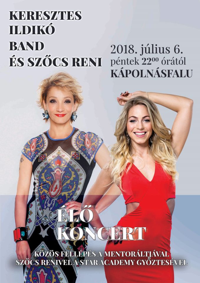 Keresztes Ildiko Band Kapolnasfalu 2018